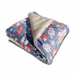 plaid pour chien motif galaxie