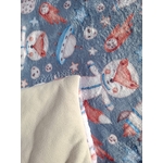 plaid pour chien motif galaxie