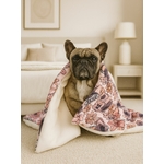 plaid pour chien motif truffe