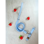 collier pour chien stylidog motif carreau bleu