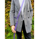 Laisse biothane violet foncé
