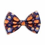 noeud papillon pour chien motif citrouille
