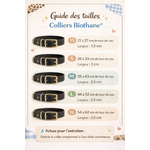 Guide des tailles Colliers Biothane®