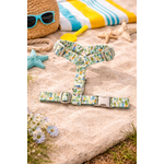 Harnais de chien cactus sur la plage