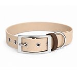 accessoire biothane beige pour chien