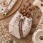 ACCESSOIRES POUR CHIEN STYLIDOG MOTIF LATTE CLUB