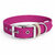 collier chien biothane fuschia stylidog