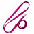 laisse pour chien fucshia stylidog