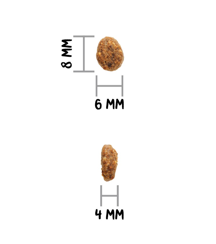 ownat-author-sterilizedfreshchicken-meilleur croquette sans céréales chat - taille