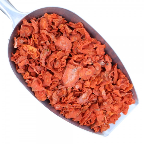 Tranches de carotte séchées