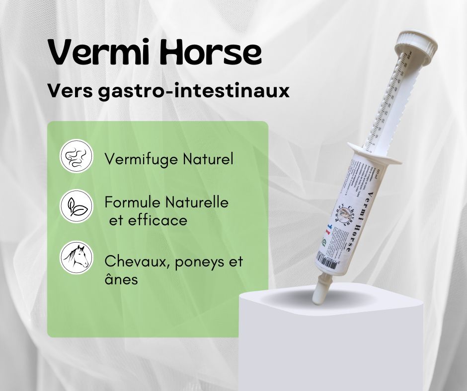 vermi horse-vermifuge naturel pour chevaux-poneys-ânes