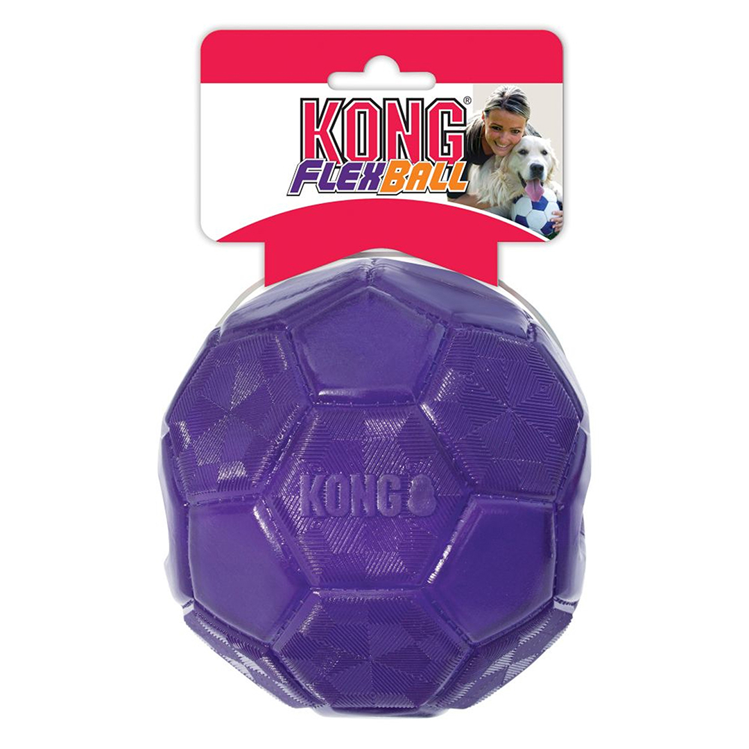 Kong flexball mauve-jouet pour chien