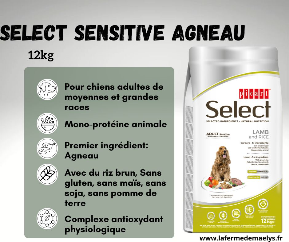 Select Sensitive Agneau