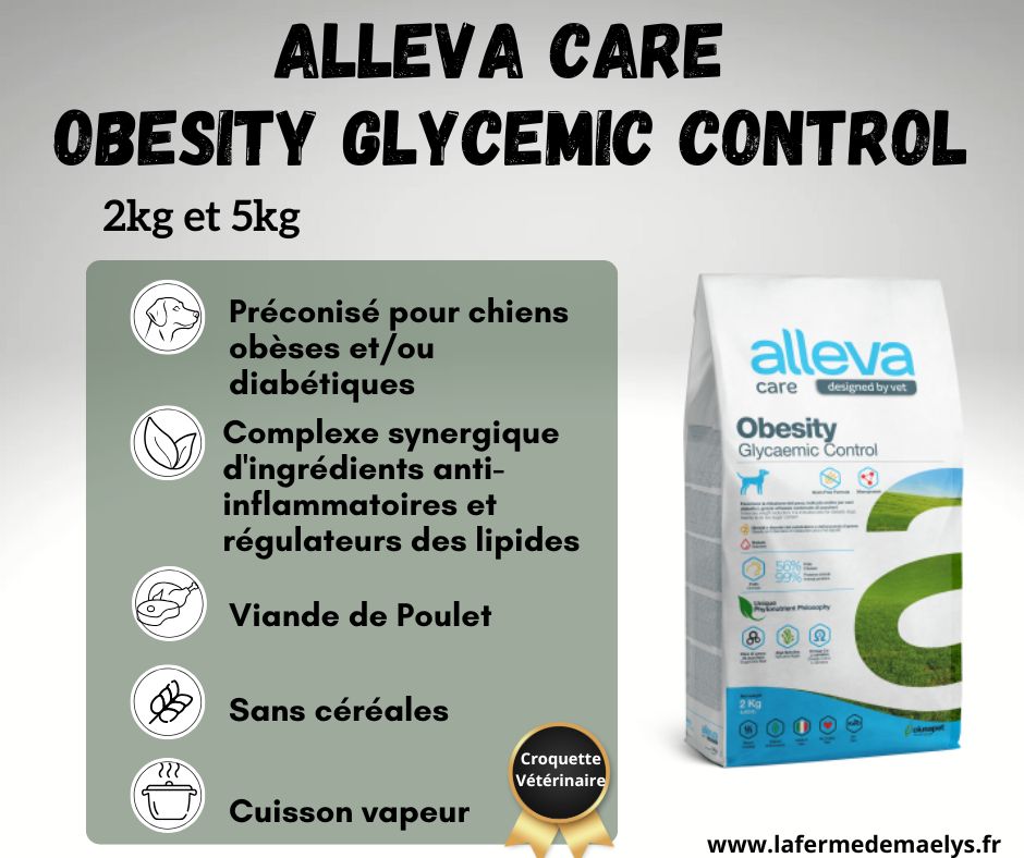 Alleva care obesity glycemic control chiens