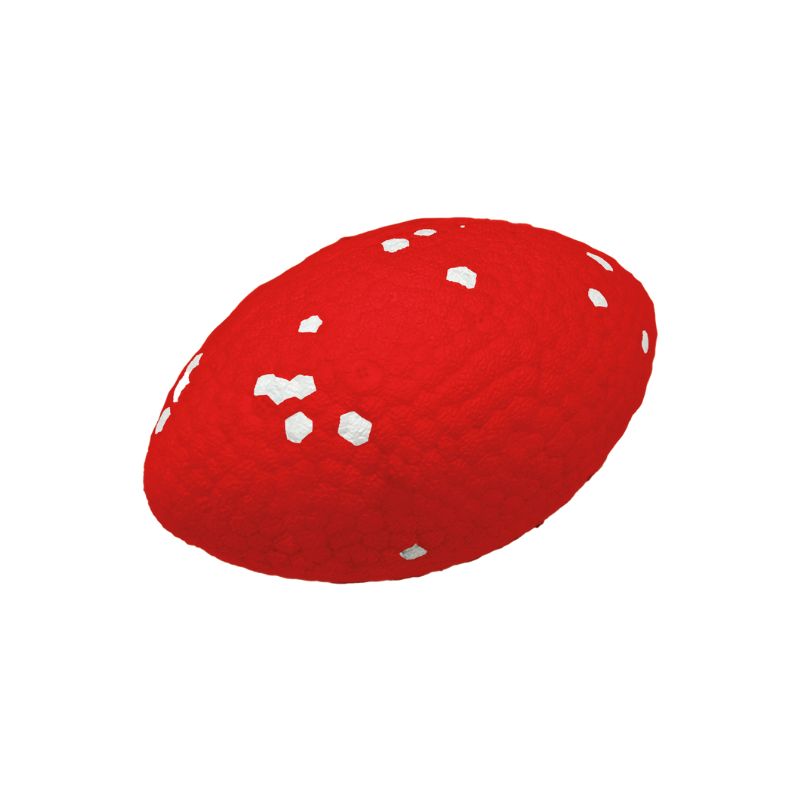 Ultra strong ballon de rugby jouet pour chien E-TPU bubimex