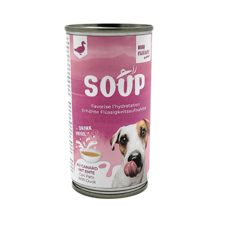 soup au canard pour chiens