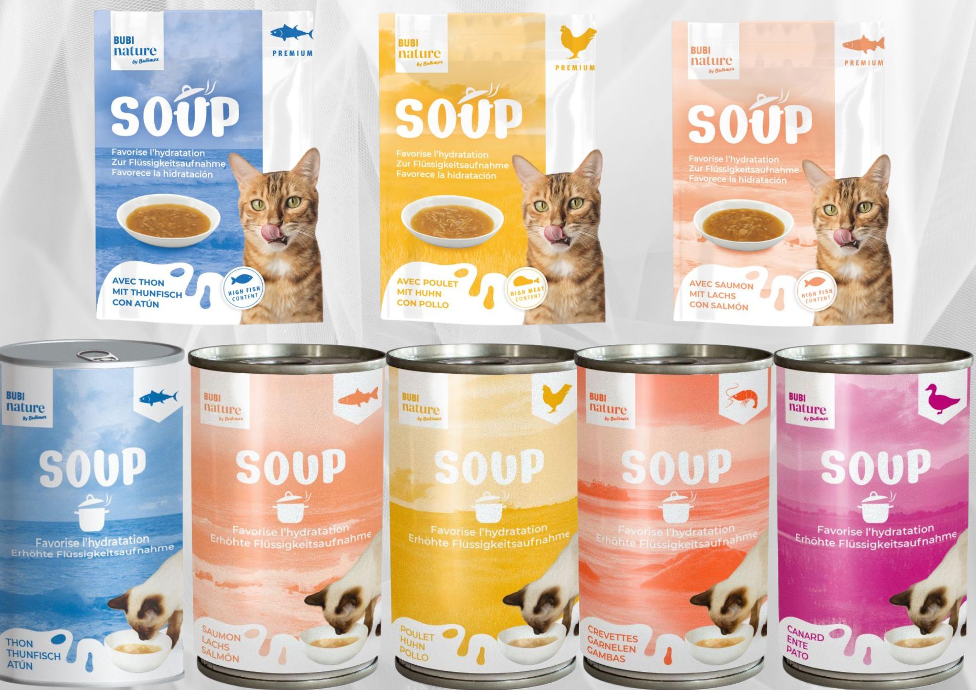 Soup pour chats Bubimex