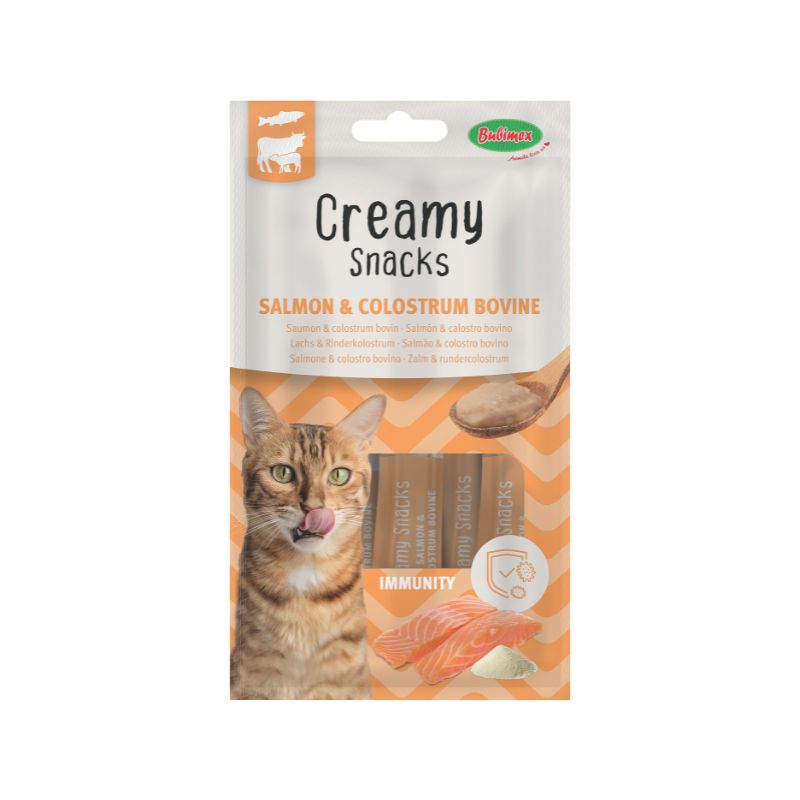 creamy saumon colostrum