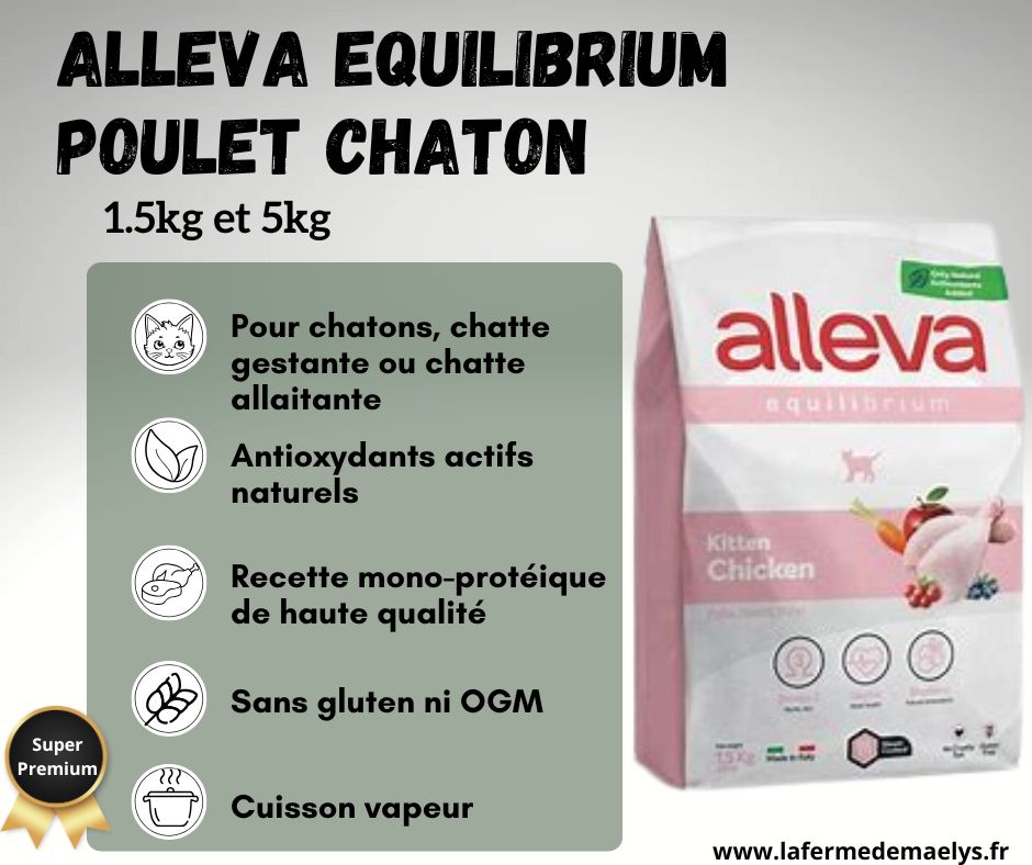 alleva-equilibrium-poulet-pour-chatons-chatte gestante-chatte-allaitante