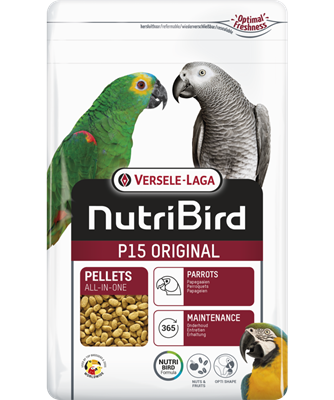 Nutribird P15 original-granulés extrudés-aliment dentretien pour perroquets