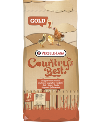 Countrys best gold 1 crumble 20kg-miettes de démarrage pour poussins
