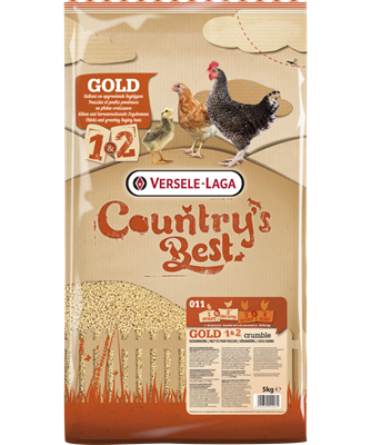 GOLD 1&amp;2 crumble-miettes pour poussins