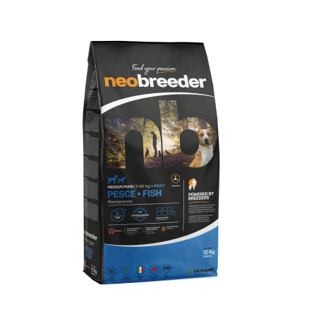Neobreeder poisson medium maxi adult-croquettes pour chiens alleva