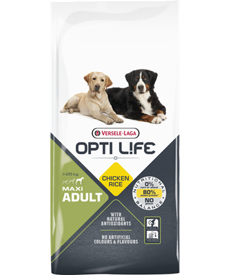Opti life maxi adult-croquettes sans gluten pour grands chiens adultes