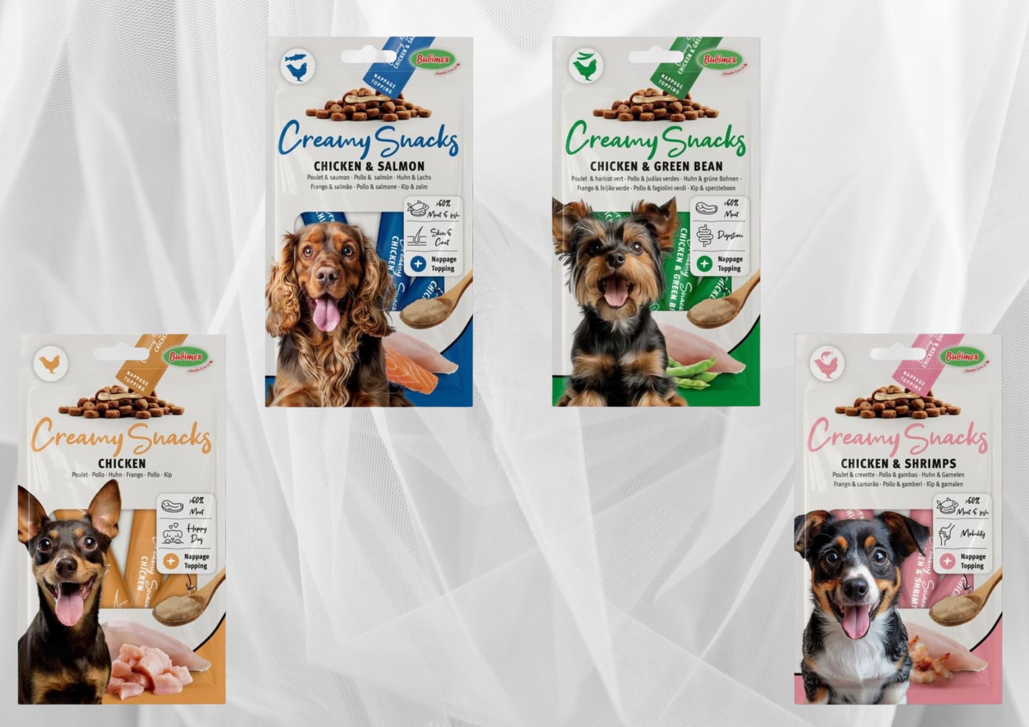 Creamy bubimex-crème à lécher pour chiens