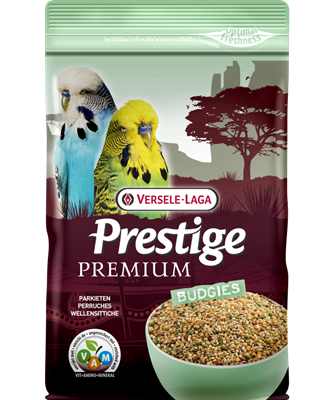 Prestige premium perruches-Mélange de graines enrichi en granulés VAM pour perruches ondulées