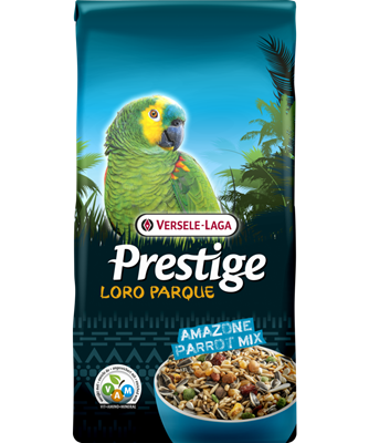 Loro Parque Amazone Parrot Mix 15kg-Mélange de graines enrichi en granulés VAM pour perroquets amazone