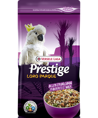Prestige Loro Parque Australian Parrot Mix-Mélanges de graines enrichi en granulés VAM-Cacatoes et perroquets australiens