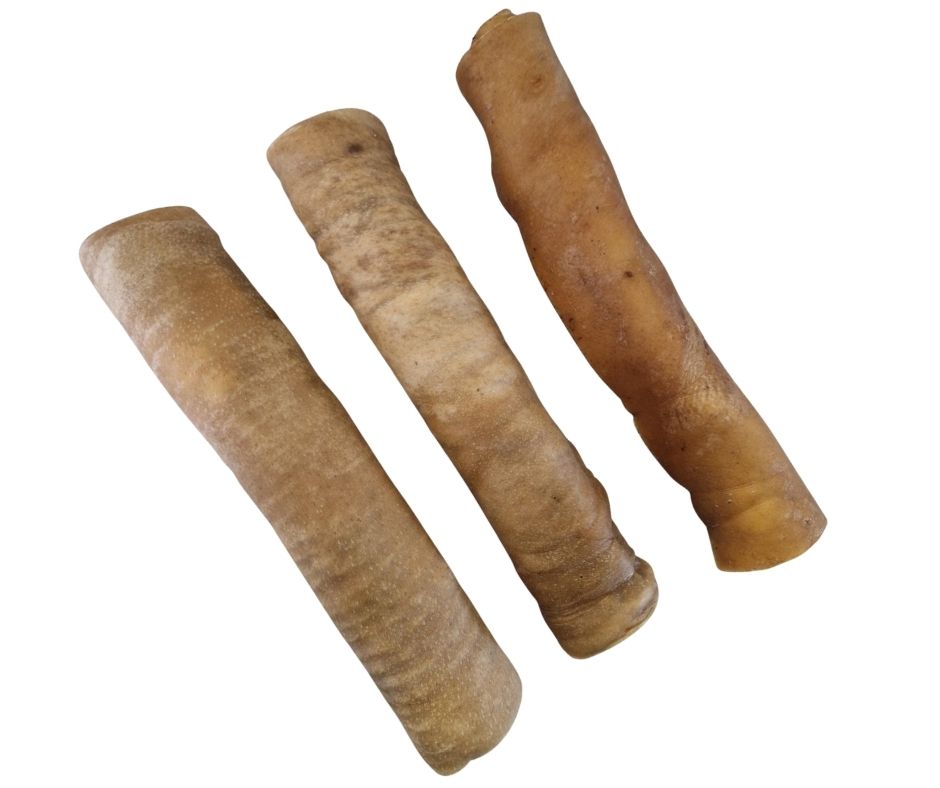 Rouleau de peau de tête de boeuf-friandise naturelle pour chiens-mastication longue durée