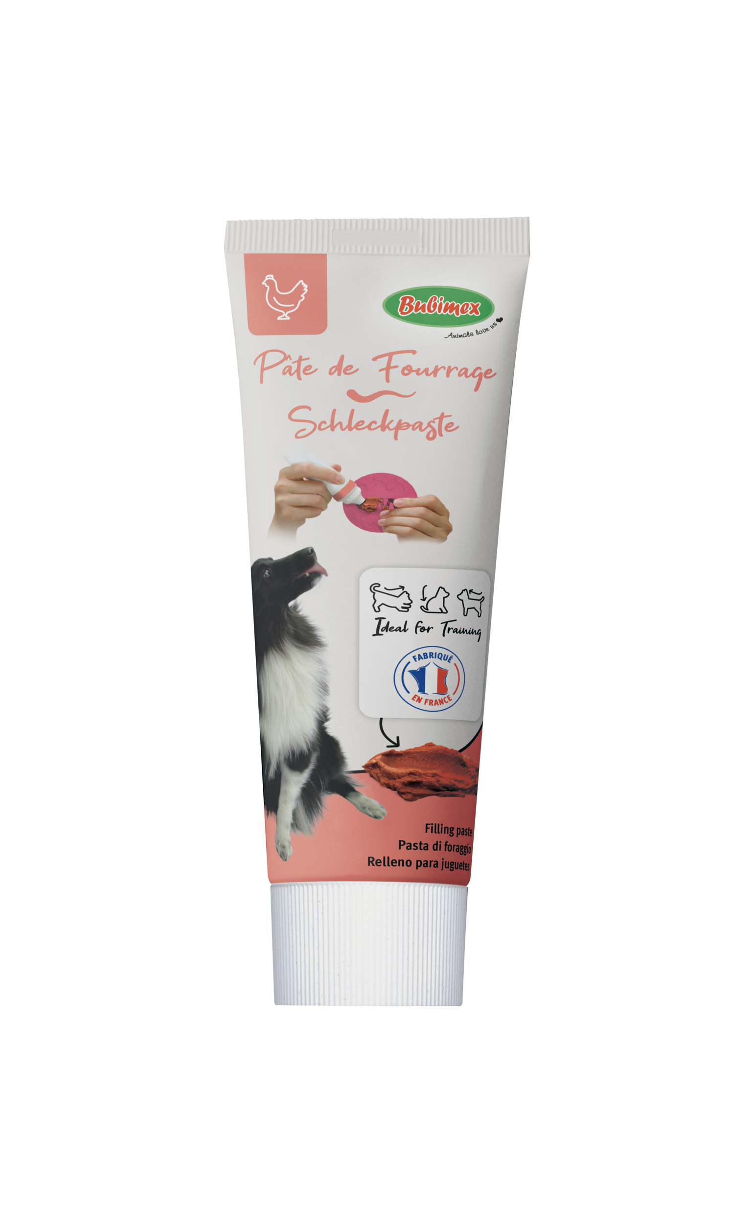 Pâte de fourage au poulet bubimex