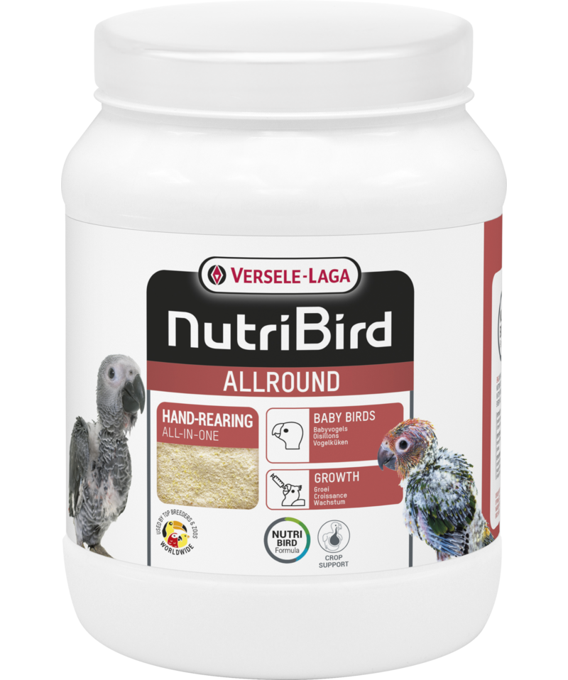 Nutribird allround 800g-Aliment délevage à la main standard pour oisillons