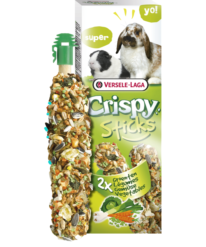 Sticks Lapins-Cobayes Légumes Crispy