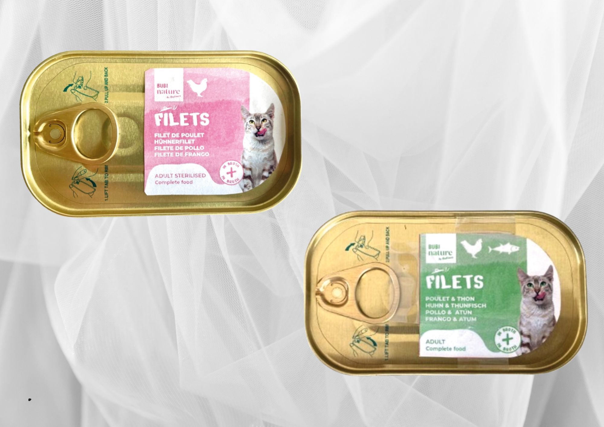 Bubi nature filets-aliment complet