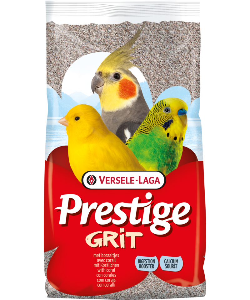 Prestige grit avec corail pour oiseaux
