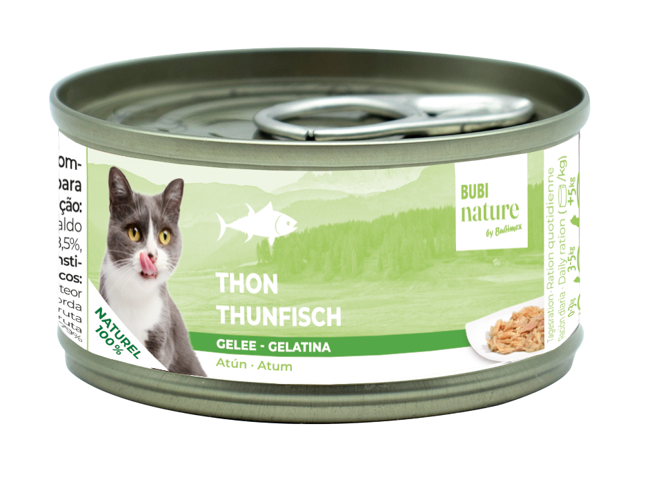 Bubi Nature Thon en gelée 70g pour chats