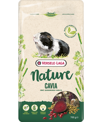 Cavia nature 2.3kg-Mélange sans céréales, riche en fibres et légumes pour cobayes