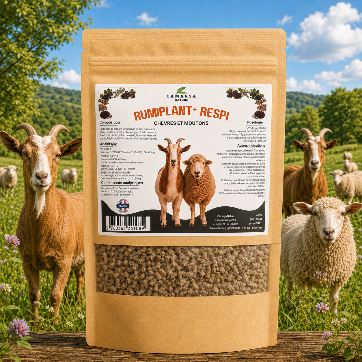 Rumiplant+ Respi chèvres et moutons
