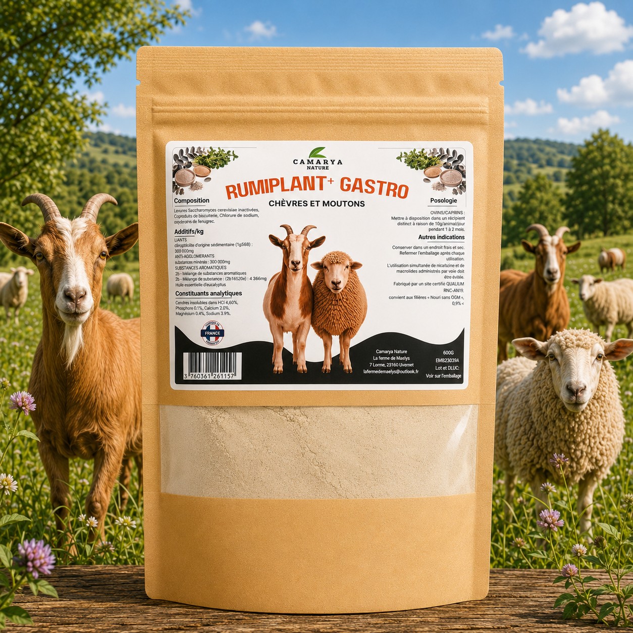 Rumiplant+ Gastro chèvres et moutons