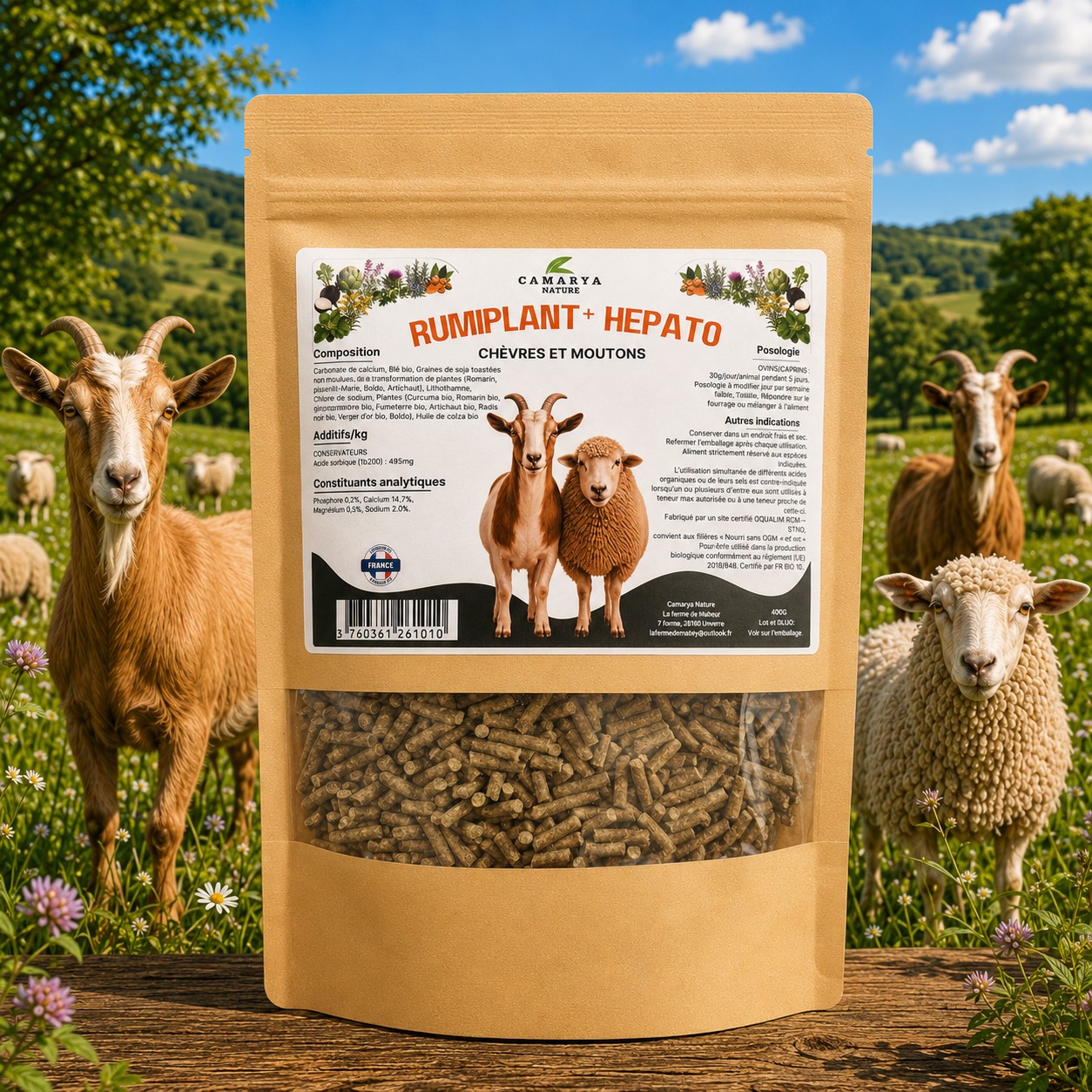 Rumiplant+ Hepato chèvres et moutons