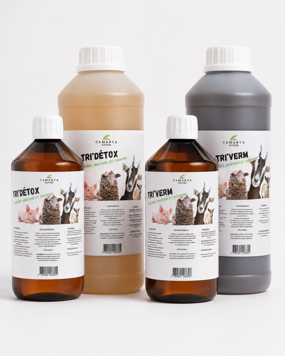 Pack Duo Phyto Plus-détox et vermifuge naturelle chèvre et mouton