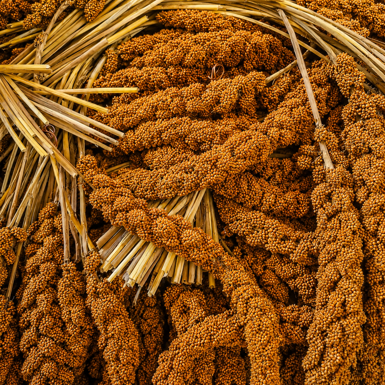 Millet en grappe rouge vrac français
