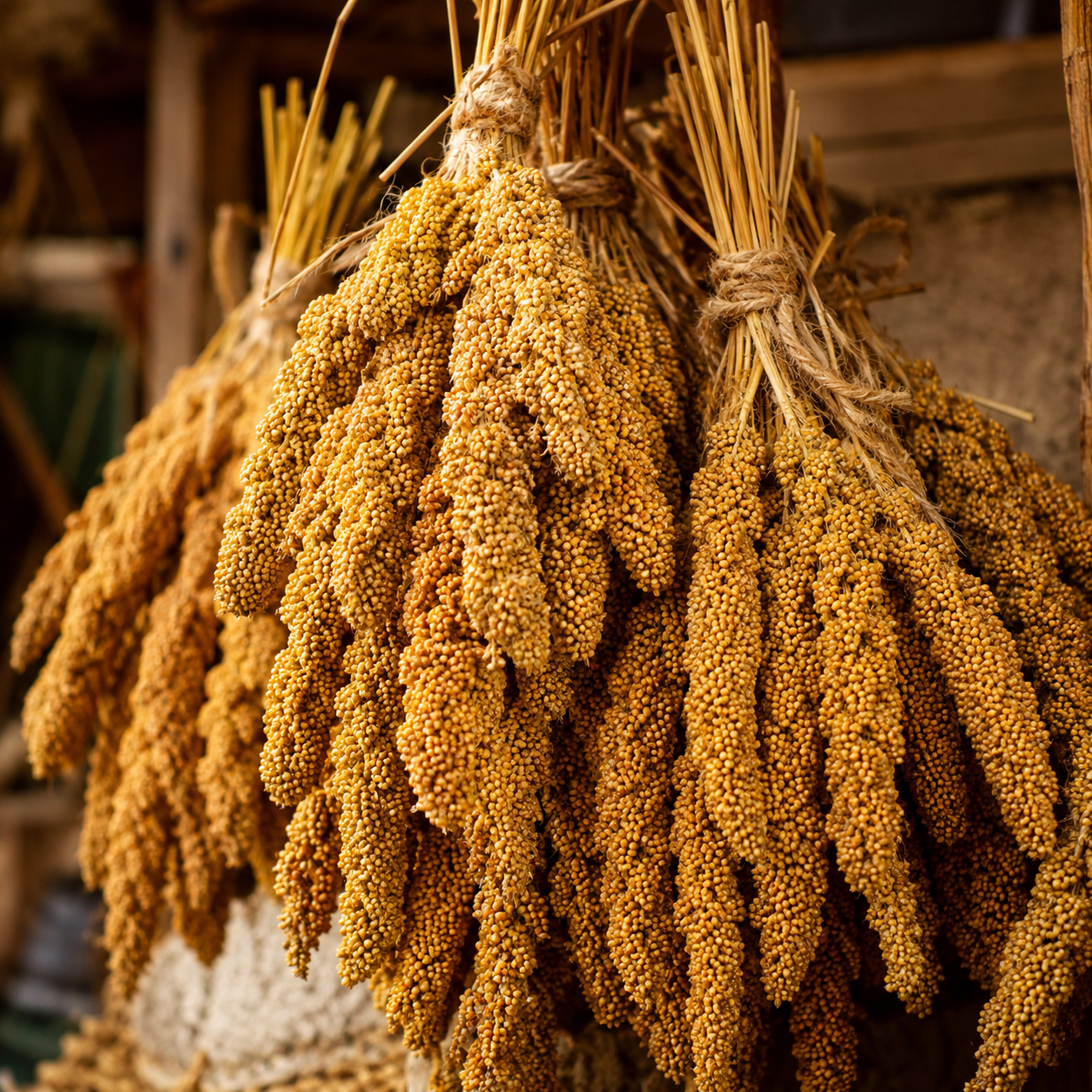 Millet en grappe jaune vrac français
