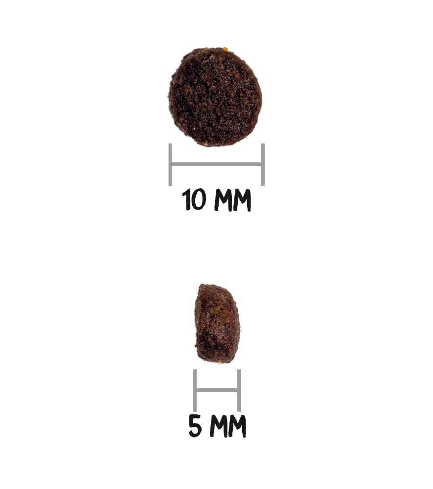 Croquettes pour petits chiens ownat grain free prime mini lamb 3kg taille