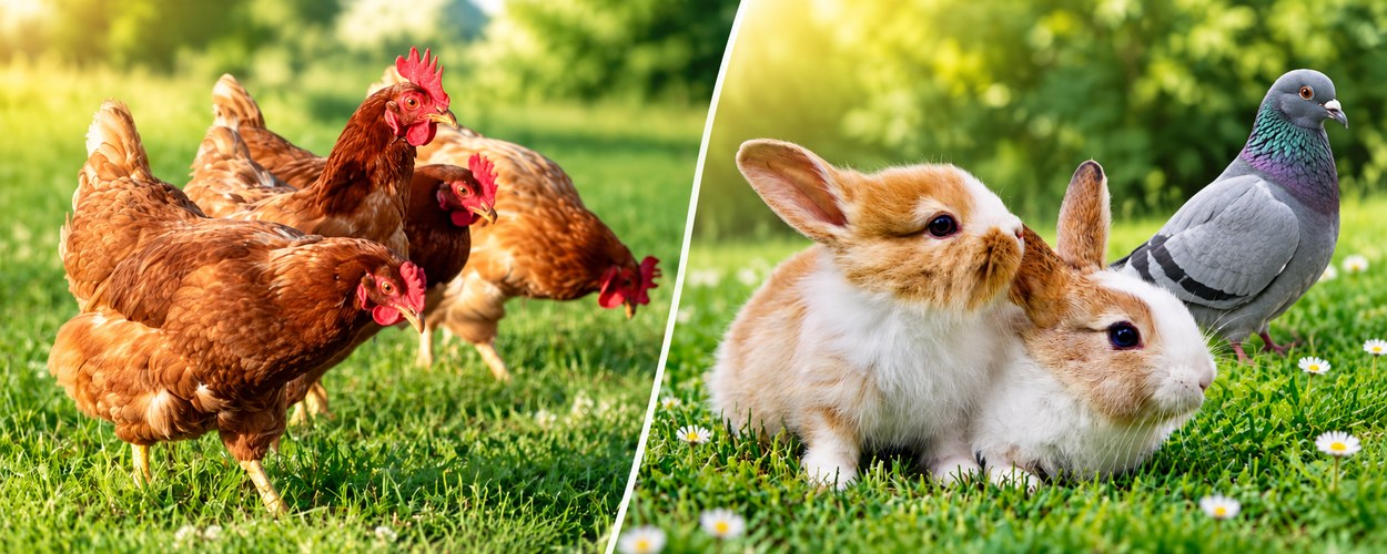 Compléments ciblés & bien-être Poules, Volailles, Lapins et Pigeons