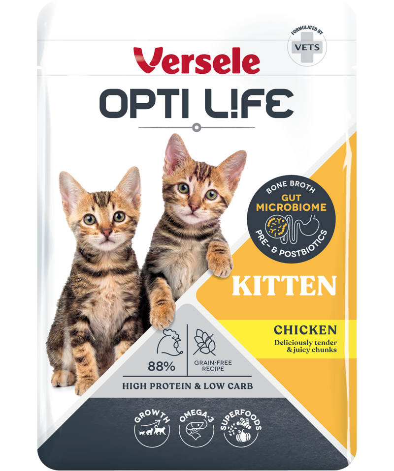 Opti Life chaton poulet en bouillon 85 g