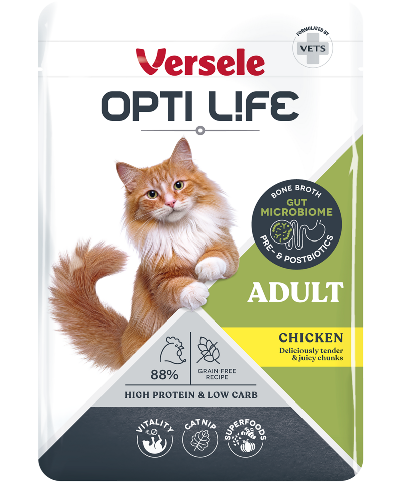 Opti Life adulte poulet en bouillon 85 g